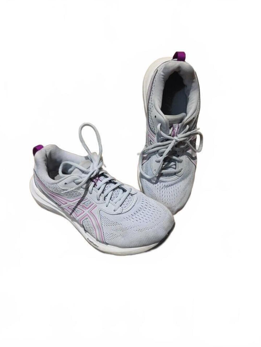 ASICS Gel-Contend 9 AMPLIFOAM Women's Size 9.5 US Shoes Gray/Purple